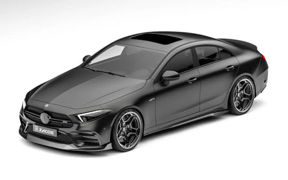 ZACOE Mercedes-AMG CLS 53 carbon fiber body kit front three quarter view