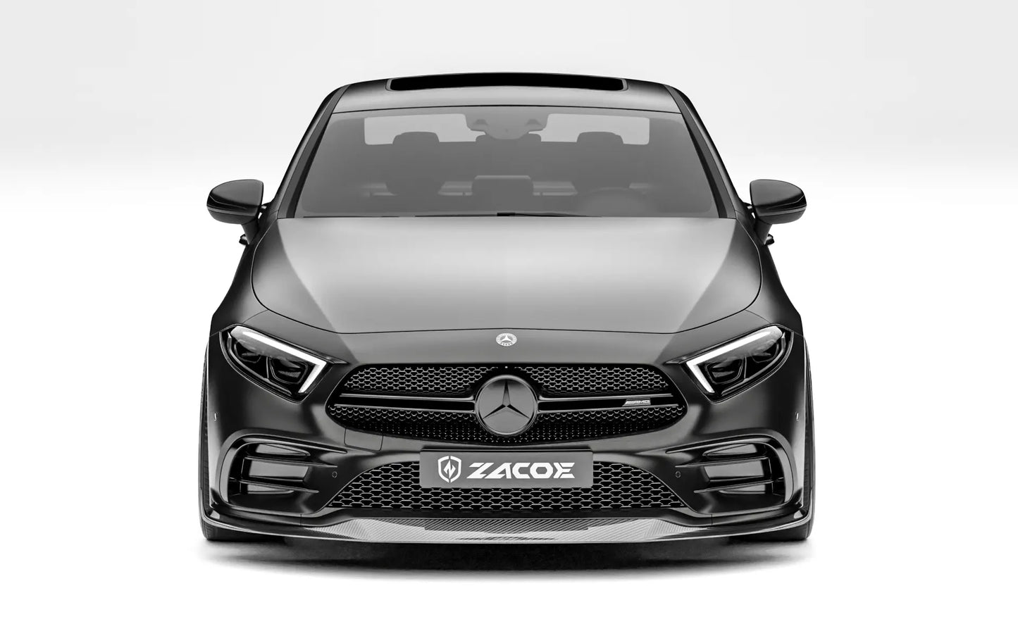 ZACOE Mercedes-AMG CLS 53 carbon fiber body kit front view