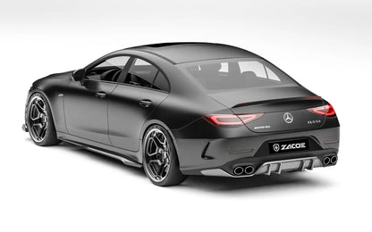ZACOE Mercedes-AMG CLS 53 carbon fiber body kit rear three quarter view