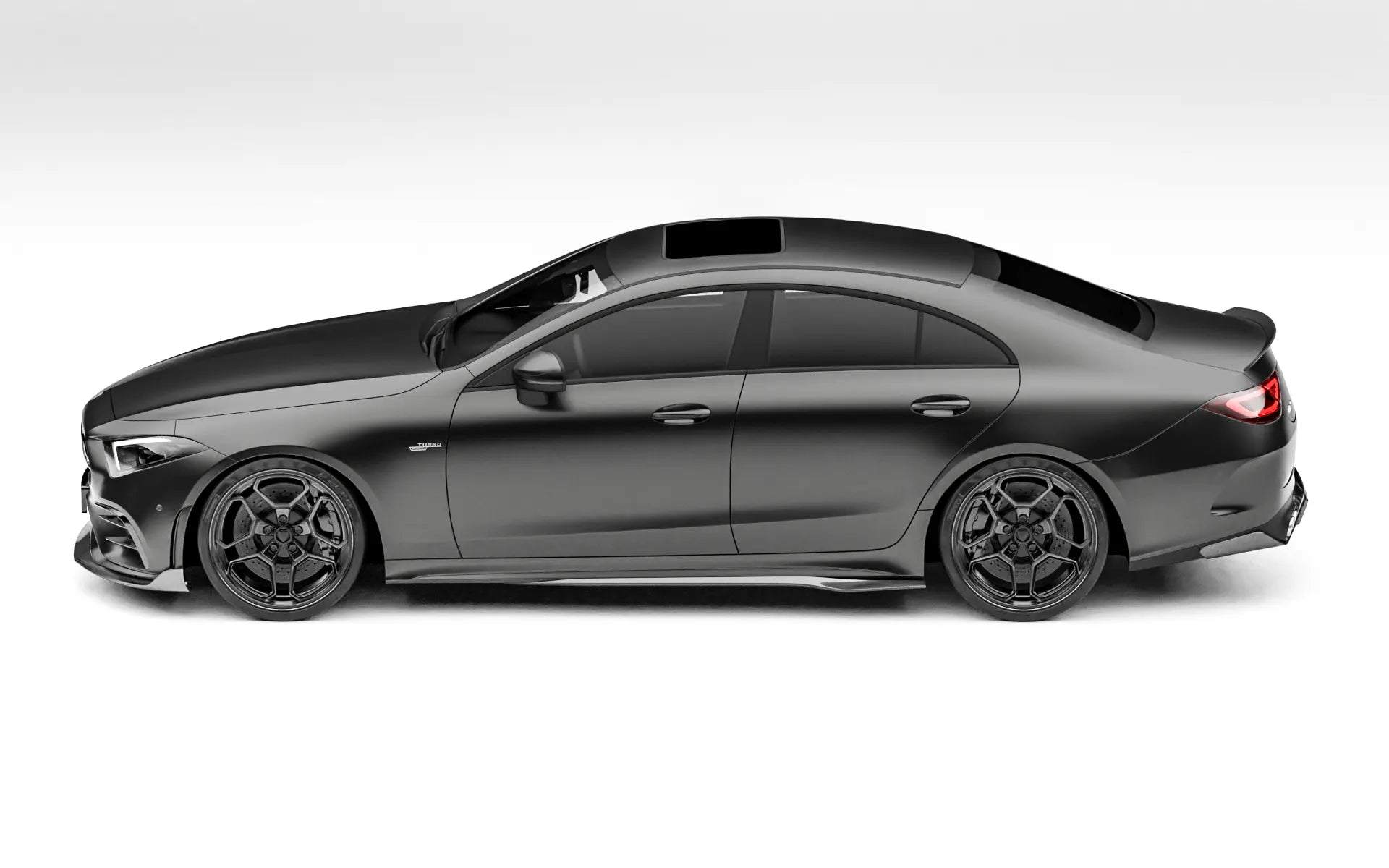 ZACOE Mercedes-AMG CLS 53 carbon fiber body kit side profile