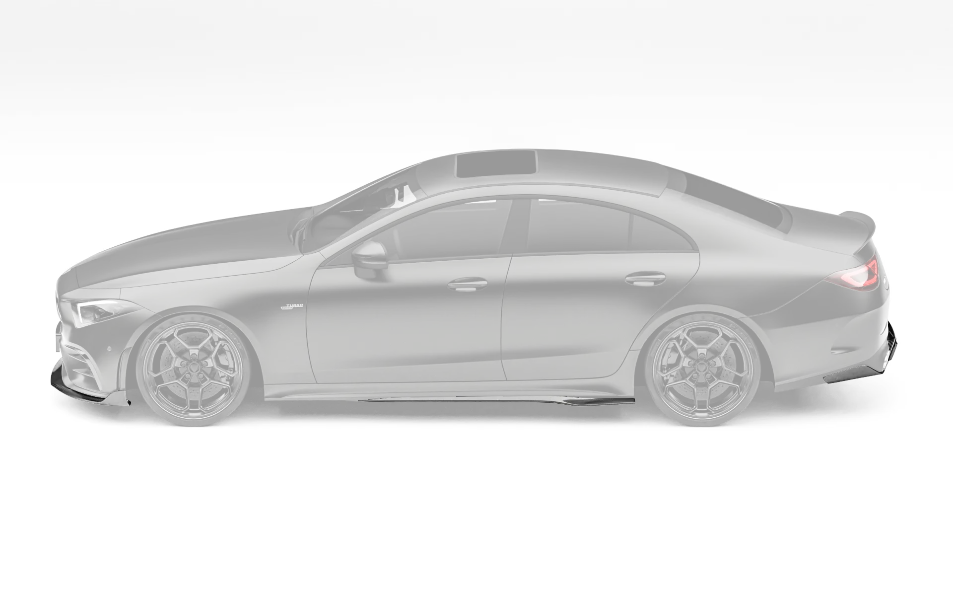 ZACOE Mercedes-AMG CLS 53 carbon fiber body kit side profile