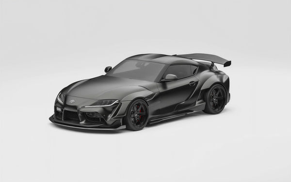 ZACOE Toyota GR Supra widebody carbon aero kit showcase video