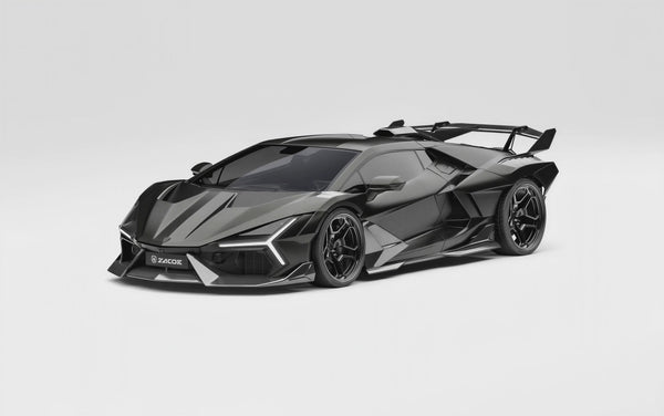 ZACOE Lamborghini Revuelto widebody carbon aero kit showcase video