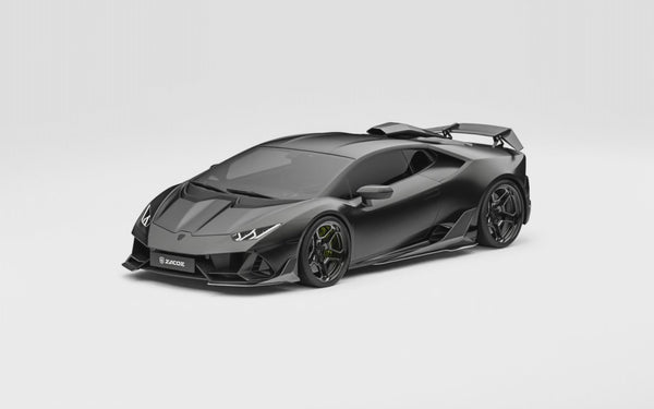 ZACOE Lamborghini Huracan EVO carbon fiber body kit showcase video