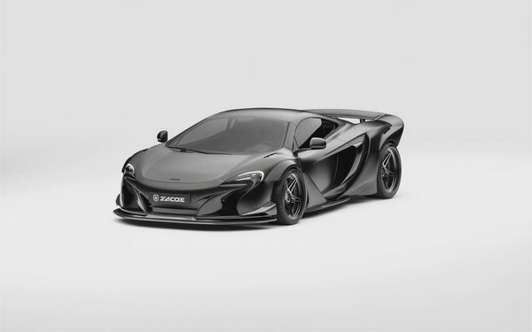 ZACOE McLaren 650S widebody carbon aero kit showcase video