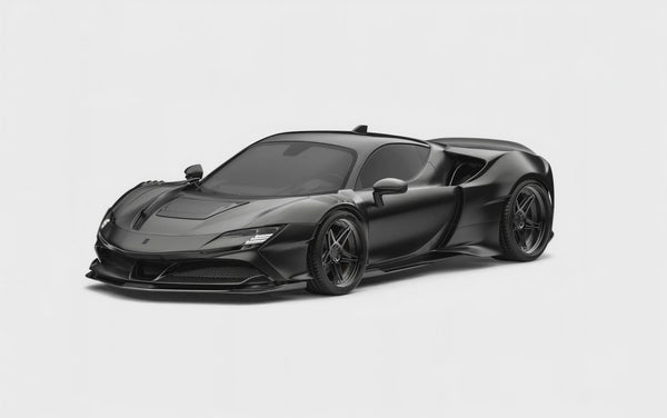 ZACOE Ferrari SF90 Stradale widebody carbon fiber kit showcase video