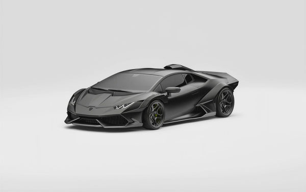 ZACOE Lamborghini Huracan LP610-4 widebody carbon fiber kit showcase video