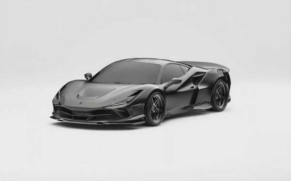 ZACOE Ferrari F8 Tributo widebody carbon fiber kit showcase video