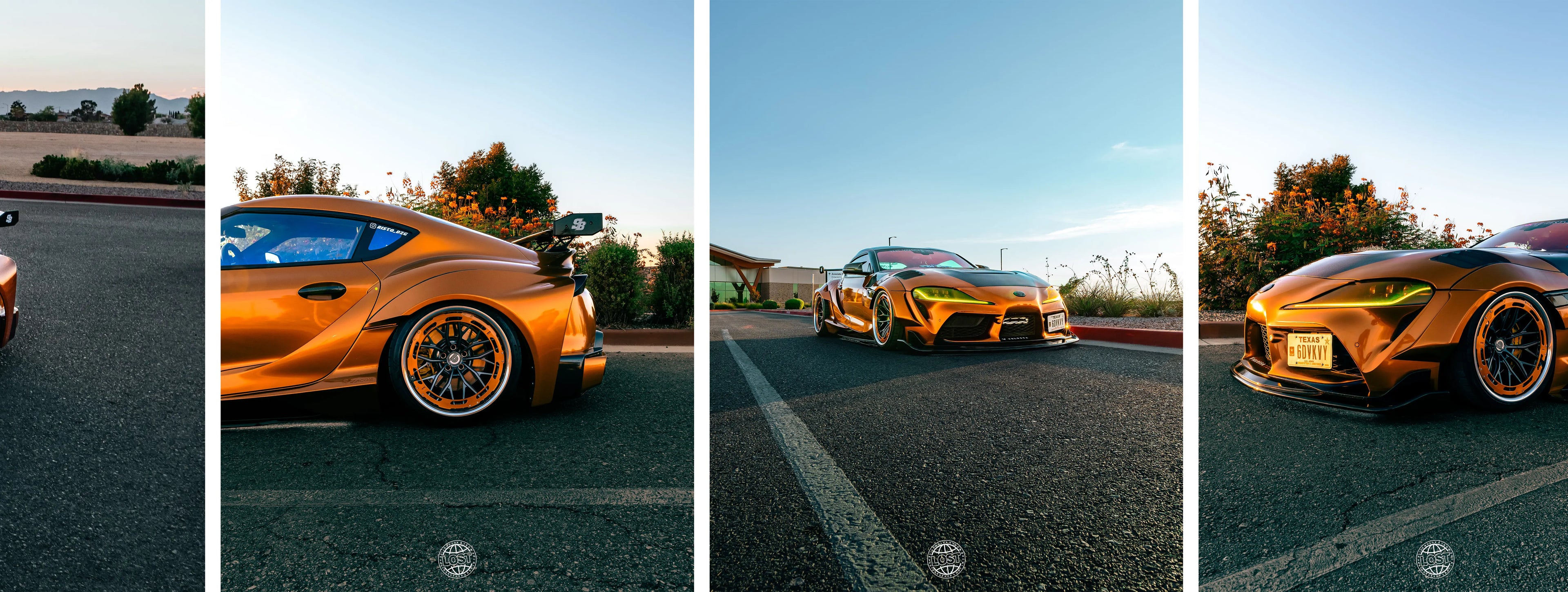 ZACOE Toyota GR Supra widebody carbon aero kit real car scene 3