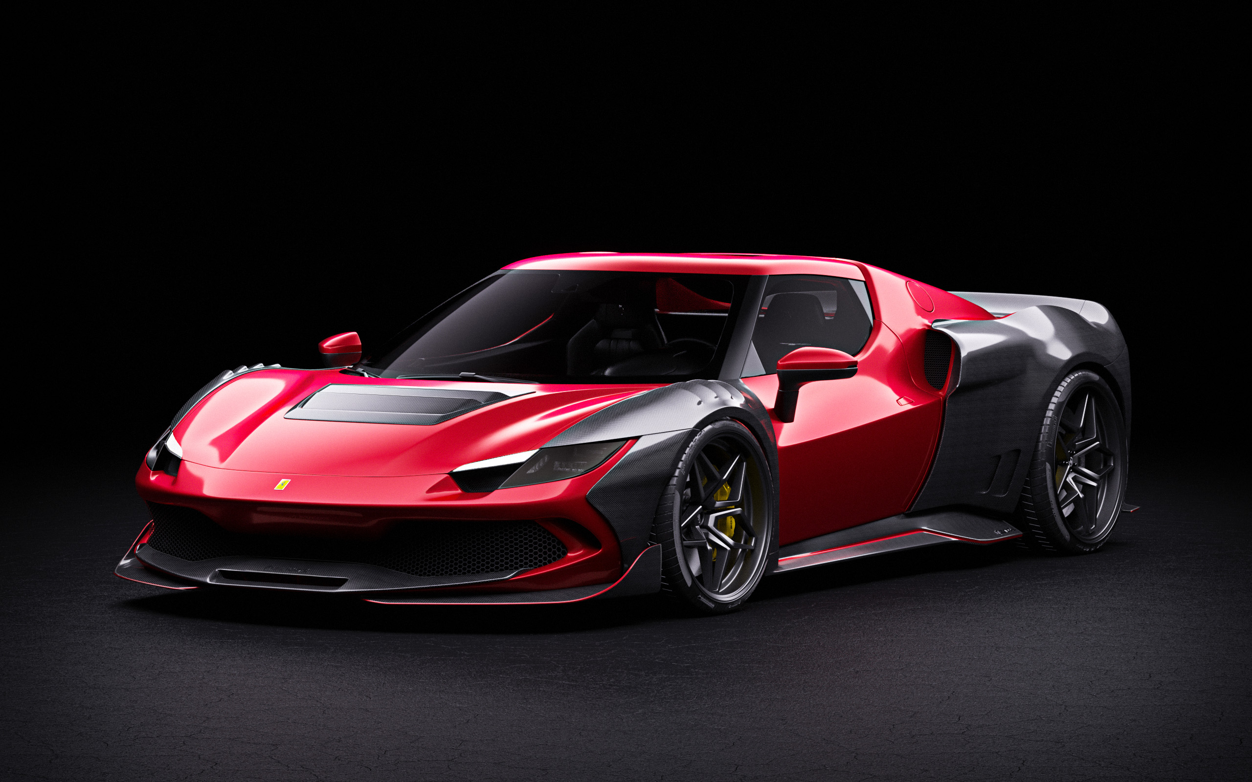 Ferrari 296 GTB Carbon Fiber Wide Body ZACOE