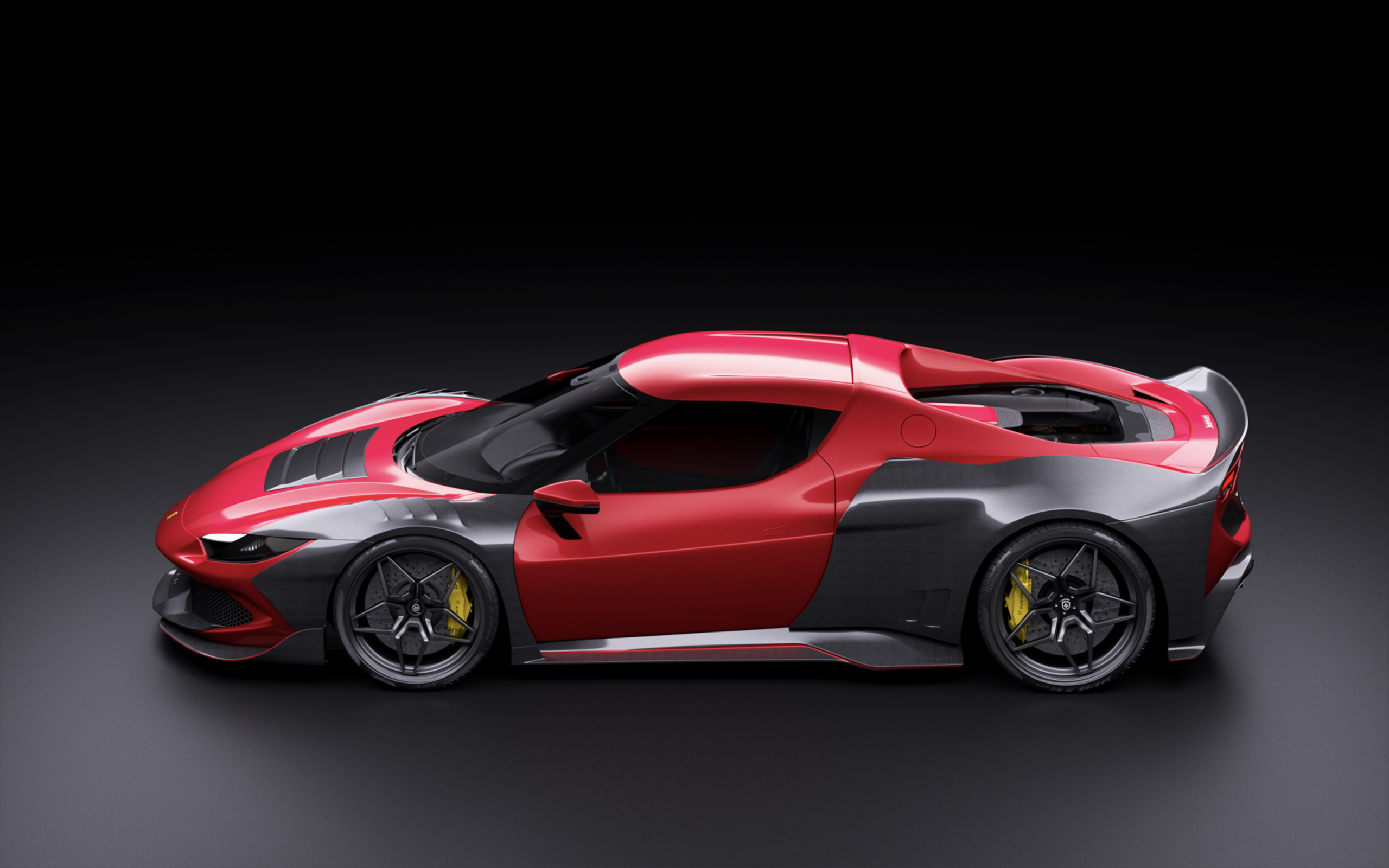 360degree viewer Ferrari 296 GTB with bodykit by ZACOE