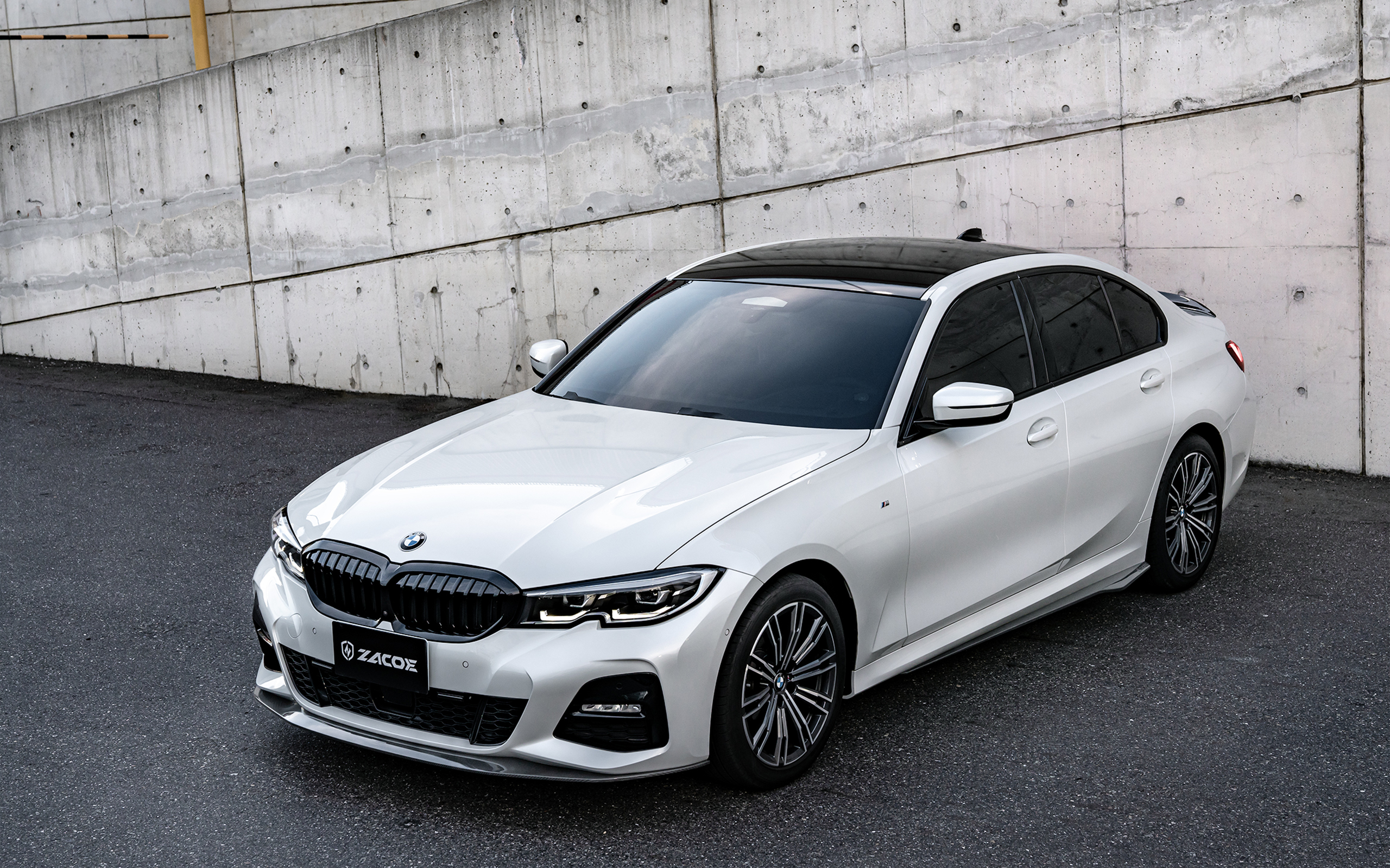 BMW 330i with bodykit by ZACOE