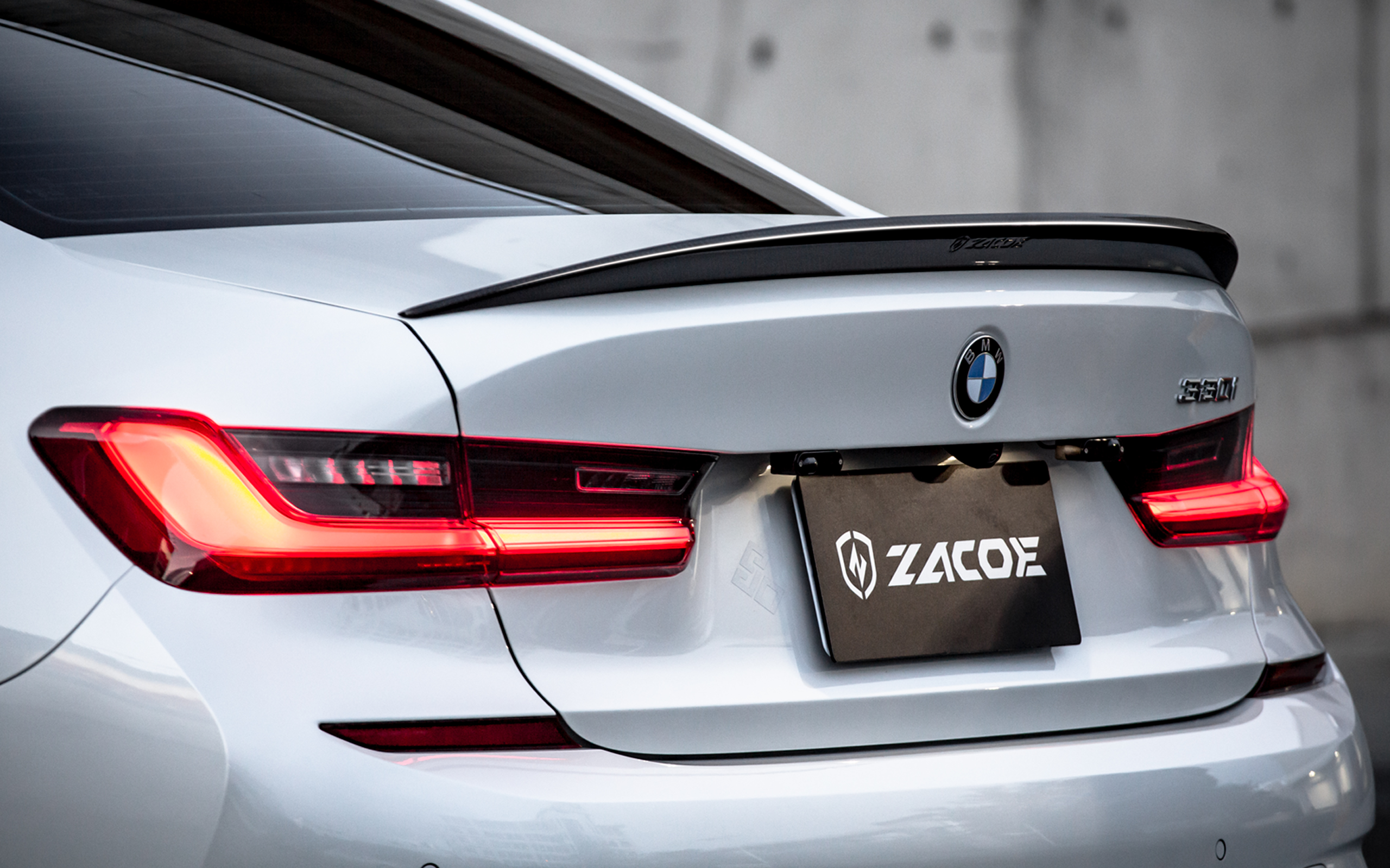BMW 330i with bodykit by ZACOE