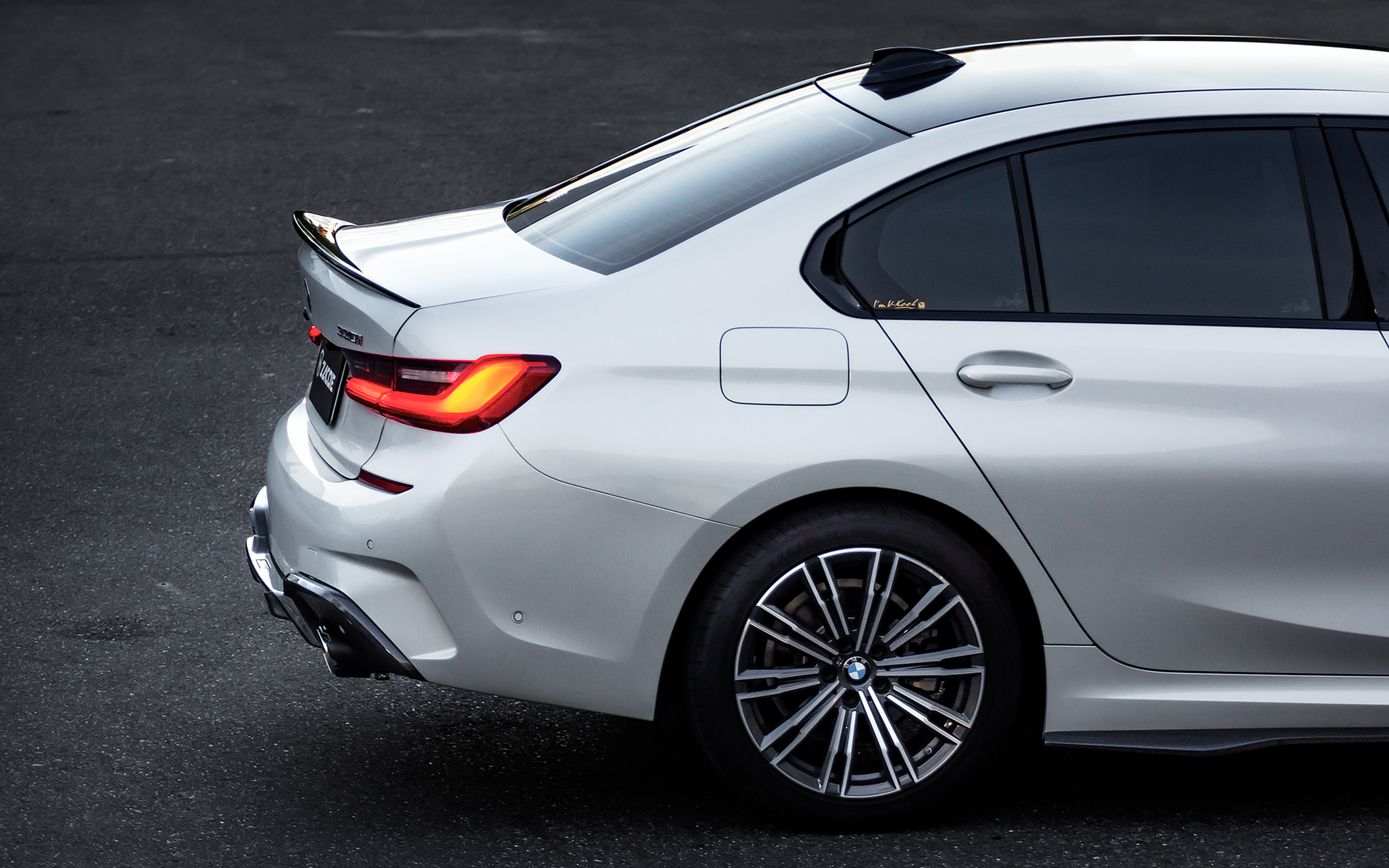 BMW 330i with bodykit by ZACOE