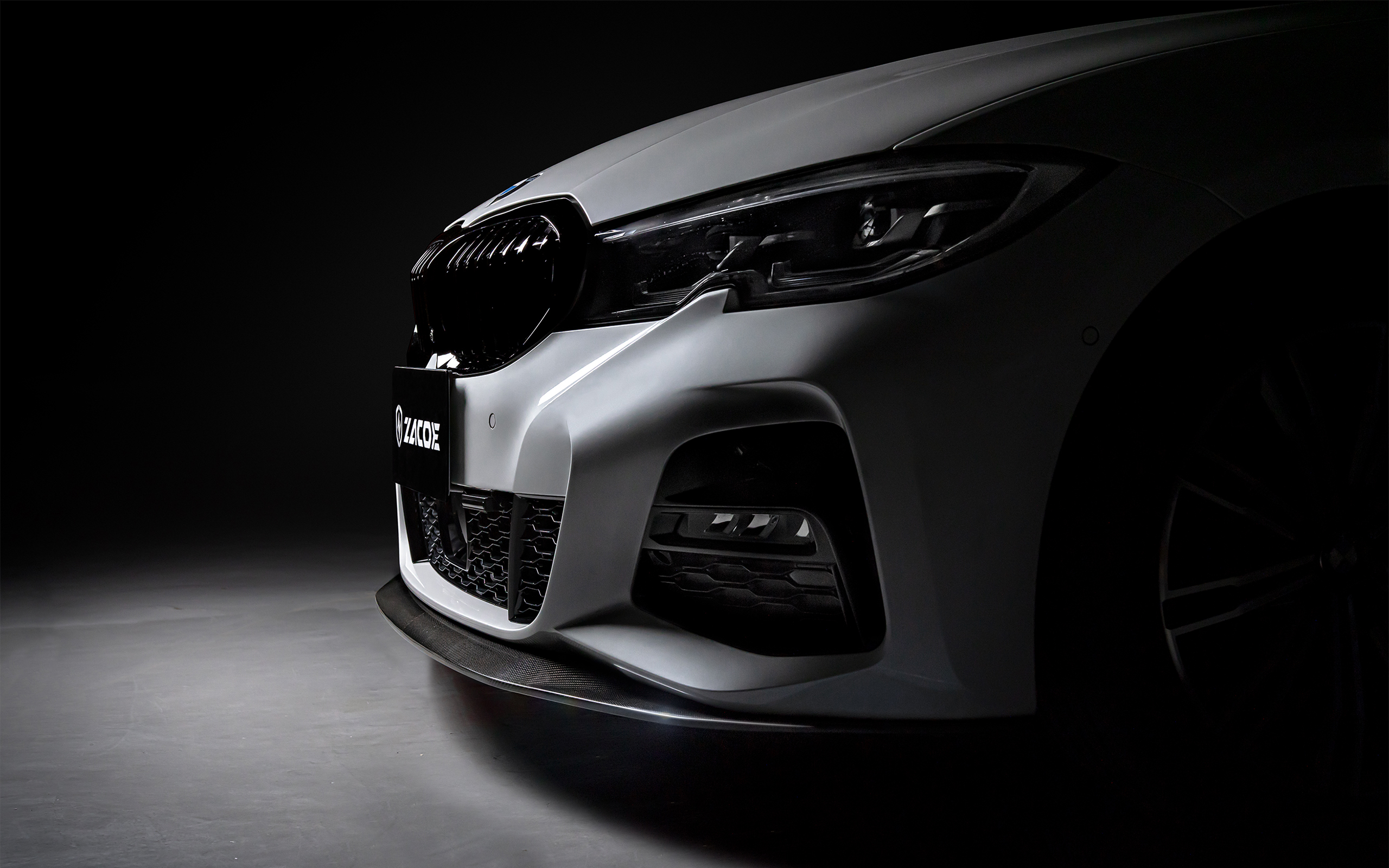 BMW 330i with bodykit by ZACOE