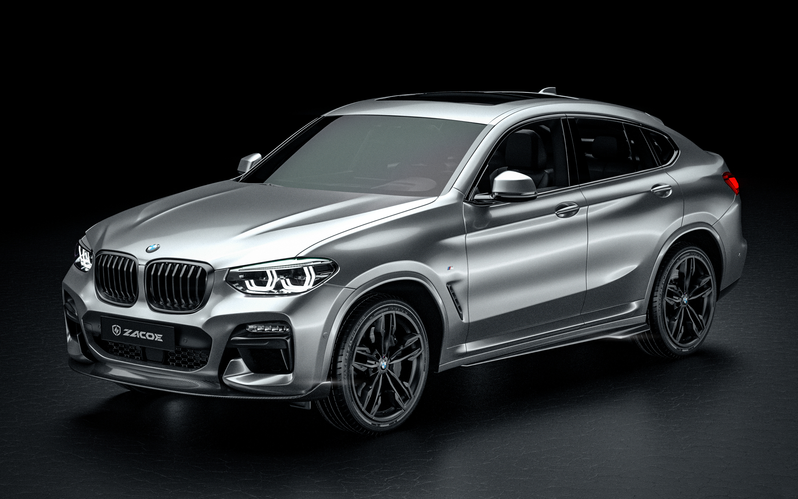 BMW X4 with bodykit by ZACOE
