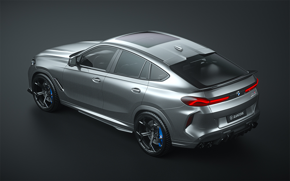 BMW X6M F96 with bodykit by ZACOE