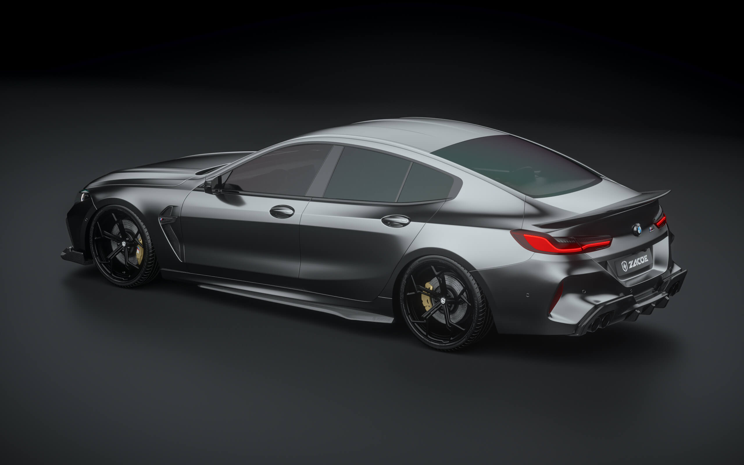 BMW 330i with bodykit by ZACOE