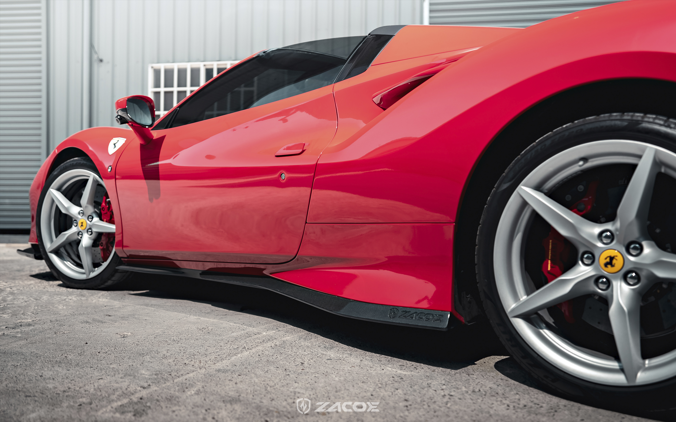 Ferrari F8 Tributo Body kit Carbon Fiber ZACOE