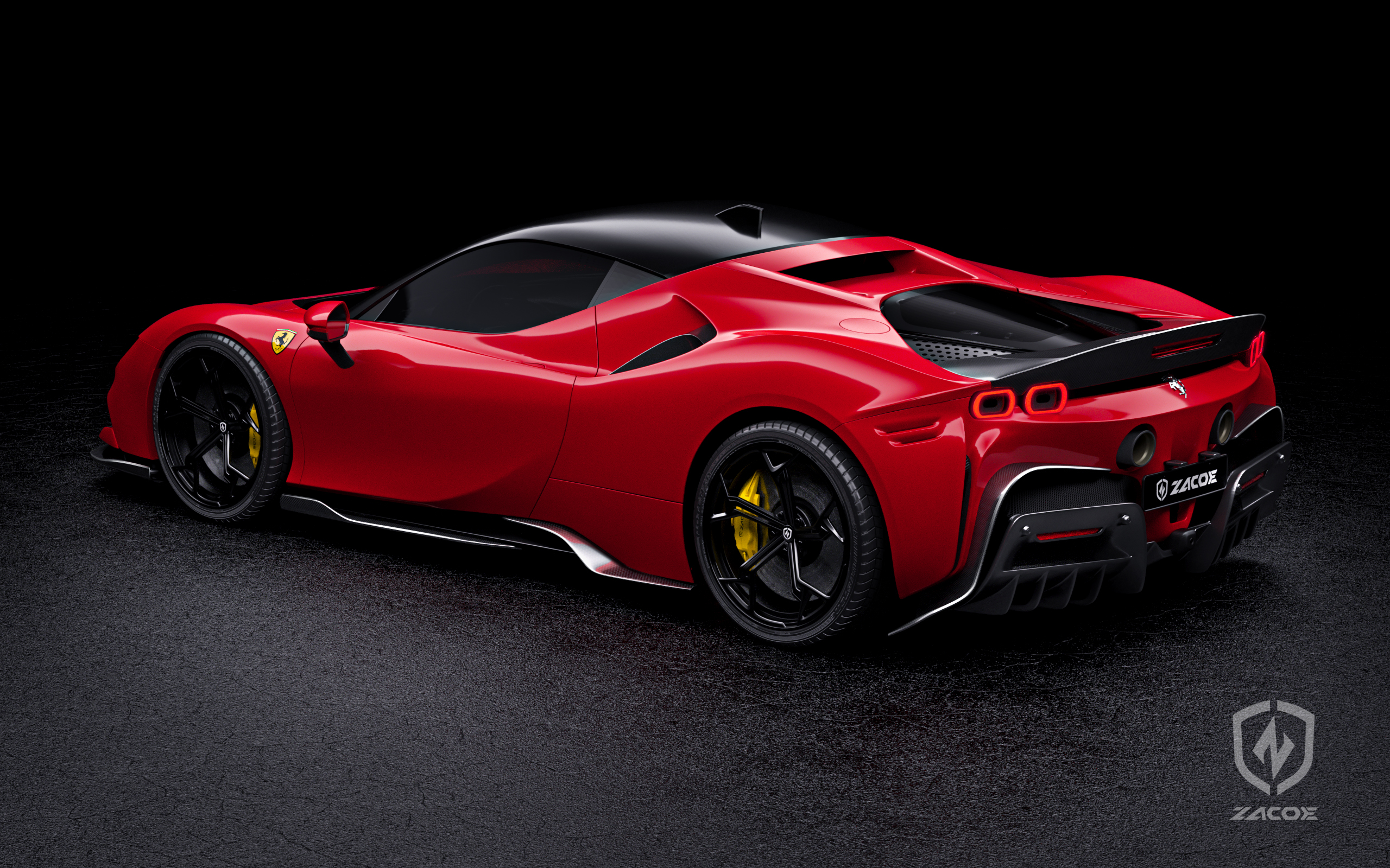 Ferrari SF90 Carbon Fiber Body kit