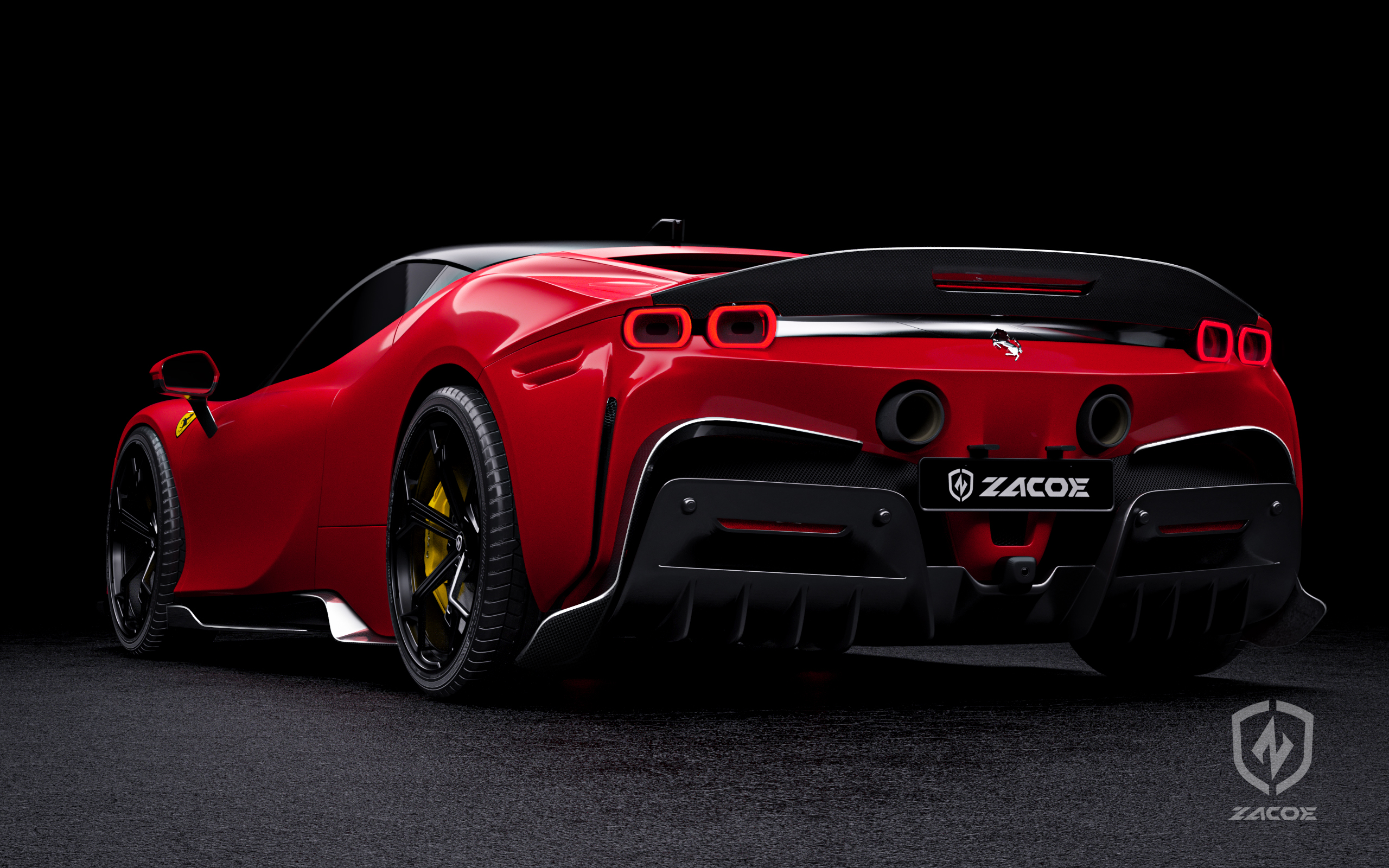 Ferrari SF90 Carbon Fiber Body kit