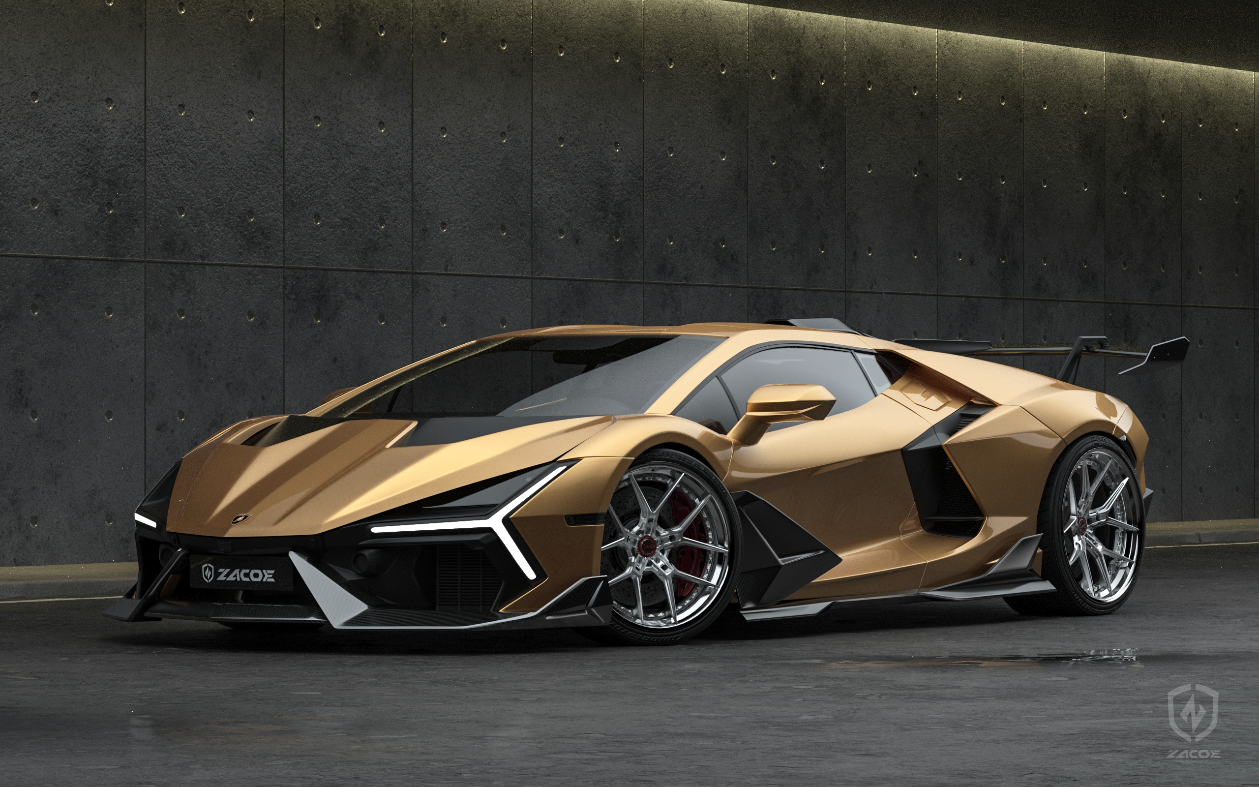 Revuelto Carbon Fiber Body Kit