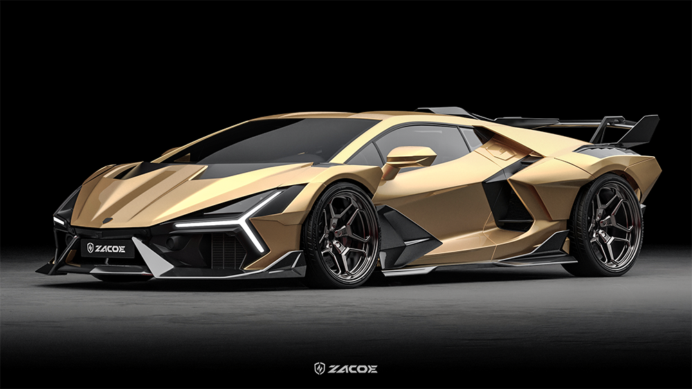 Lamborghini Revuelto Carbon Fiber Wide Body ZACOE