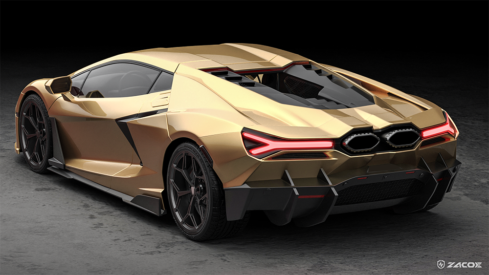 Lamborghini Revuelto Carbon Fiber Wide Body ZACOE