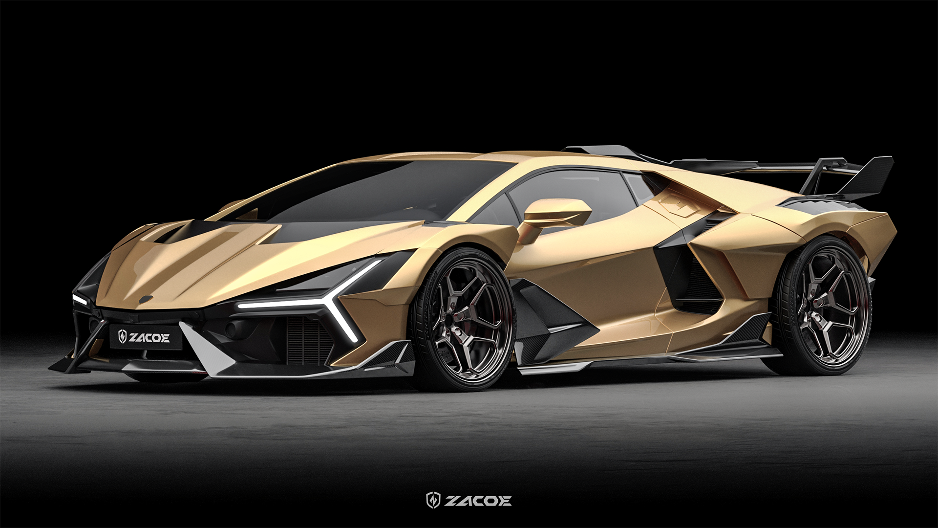 Lamborghini Revuelto Carbon Fiber Body Kit