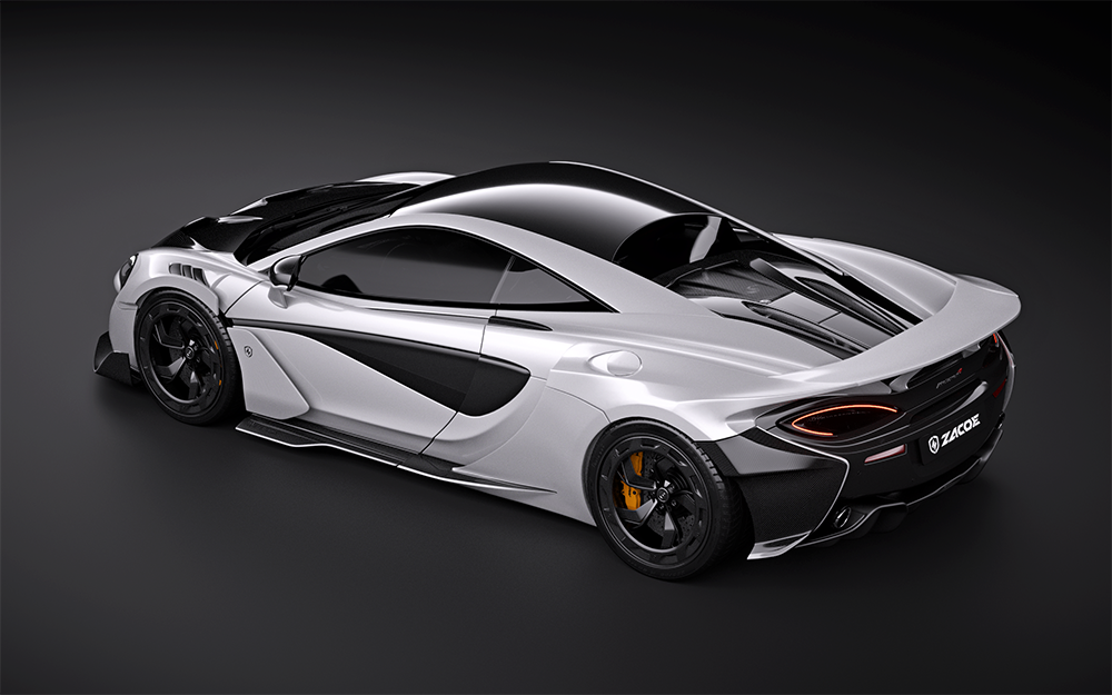 Lamborghini Huracan LP610 with bodykit by ZACOE