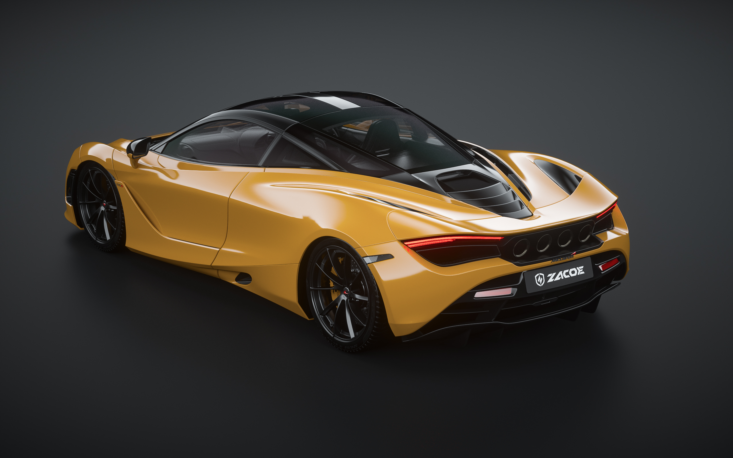 McLaren 720S with wide body by ZACOE