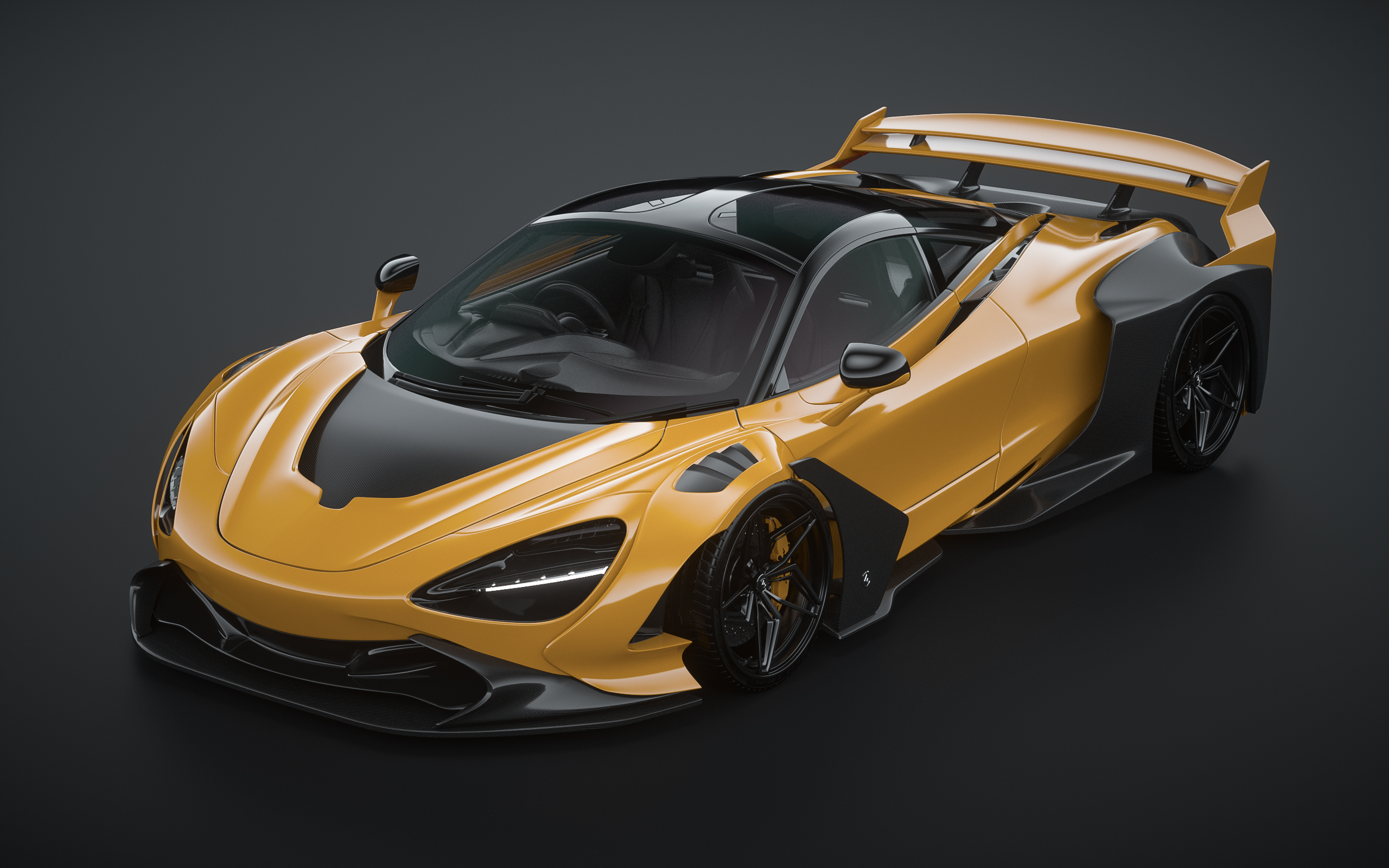 McLaren 720S with wide body by ZACOE