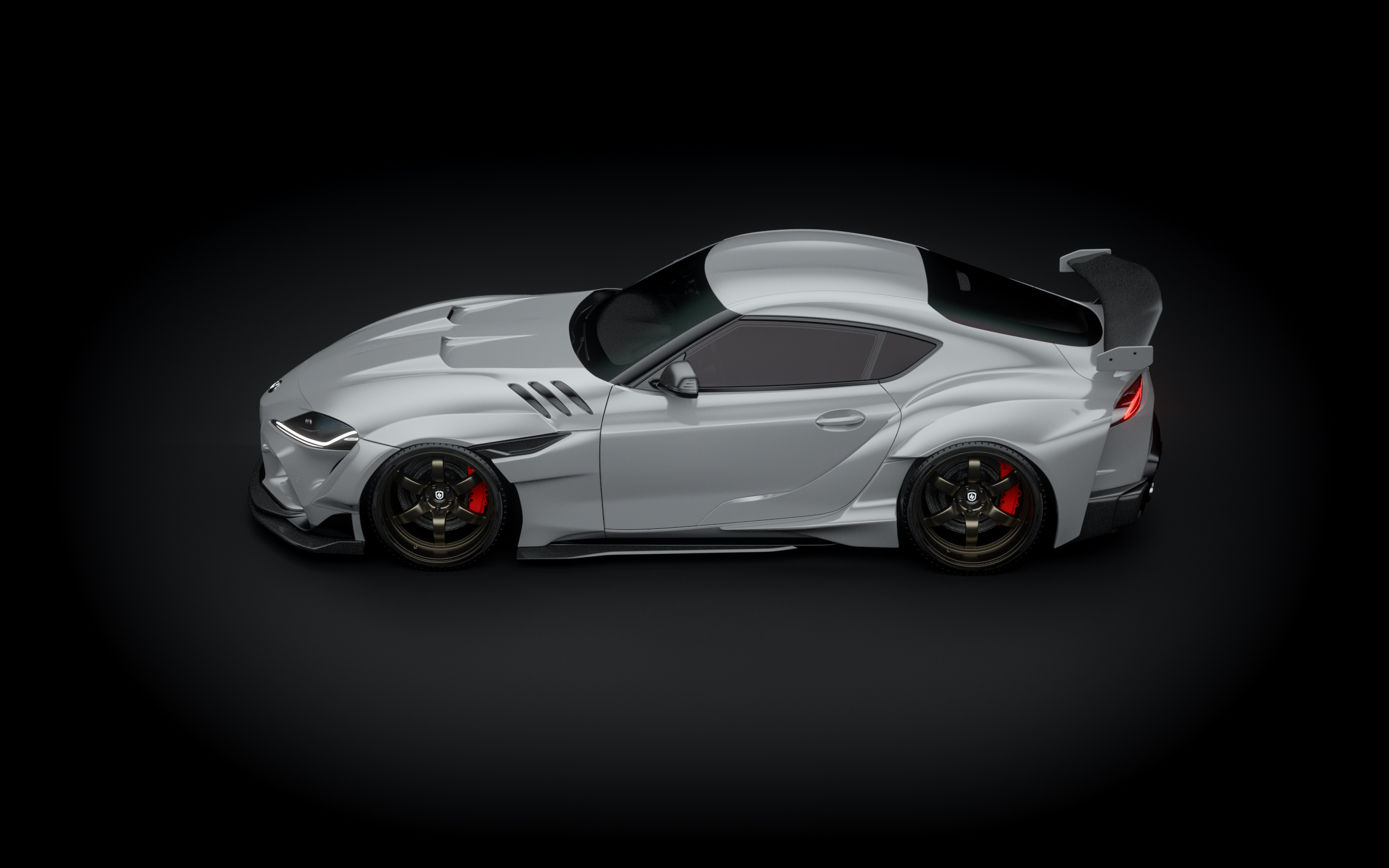360degree viewer Toyota Supra Body kit with bodykit by ZACOE